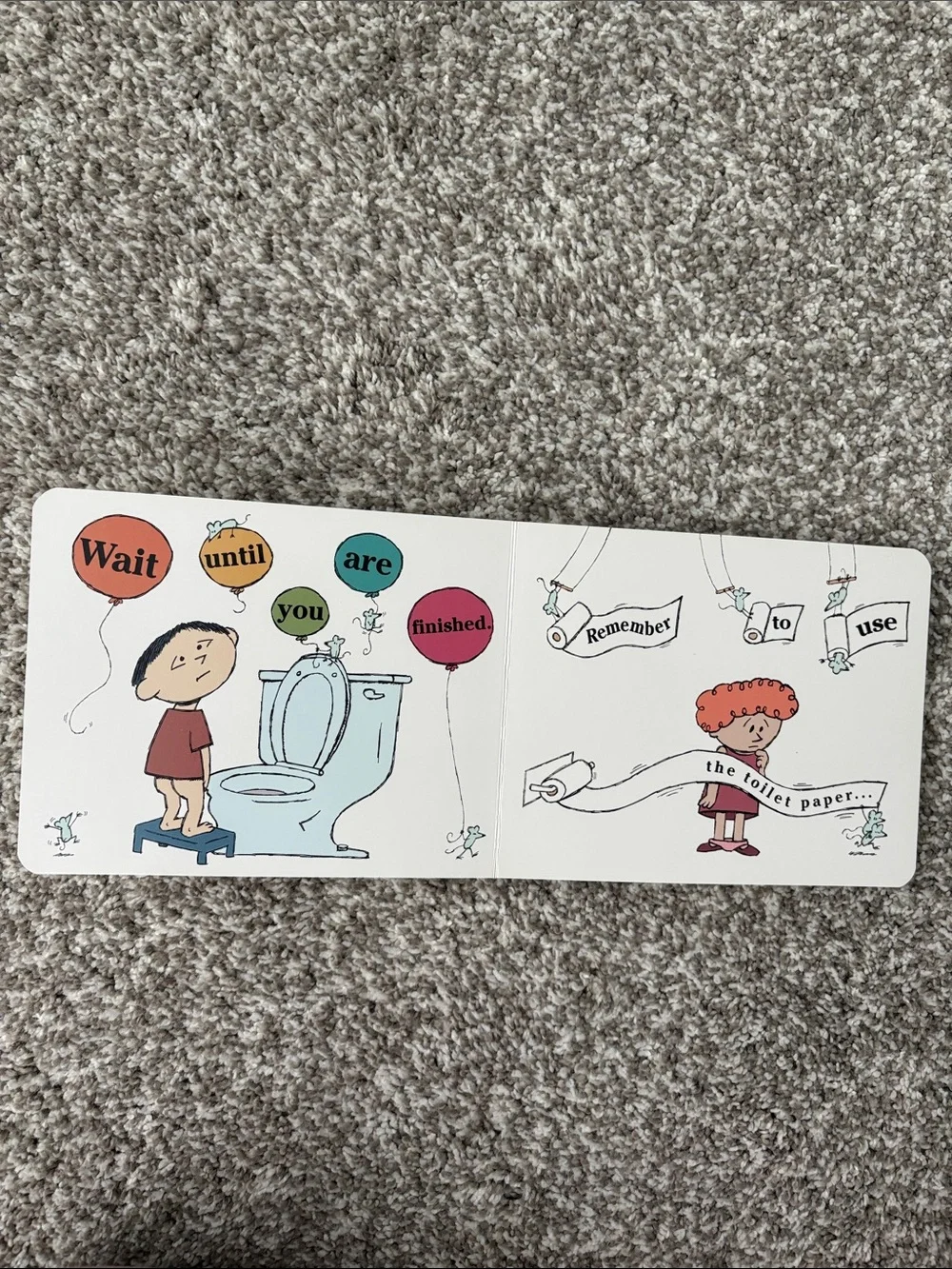 Potty Board Books by Mo Willems, Leslie Patricelli & Sesame Street